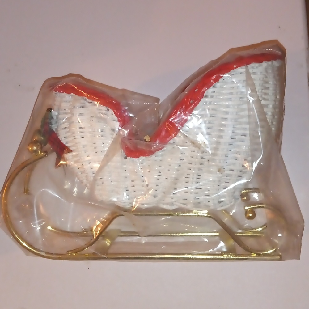 Christmas decorations Snow Sleigh.